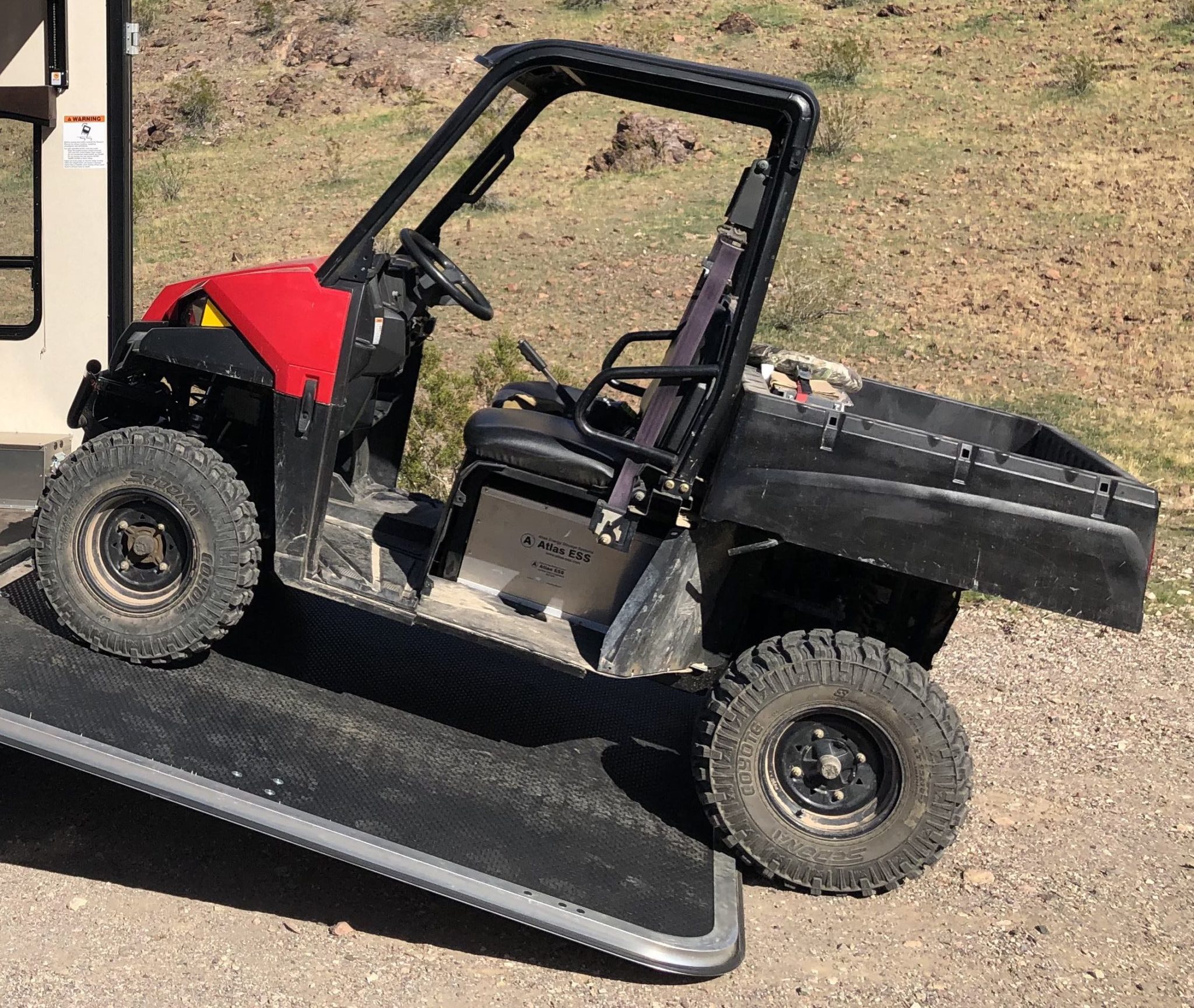 31 KWH 608ah LFP Battery For Polaris Ranger EV Atlas Energy Storage